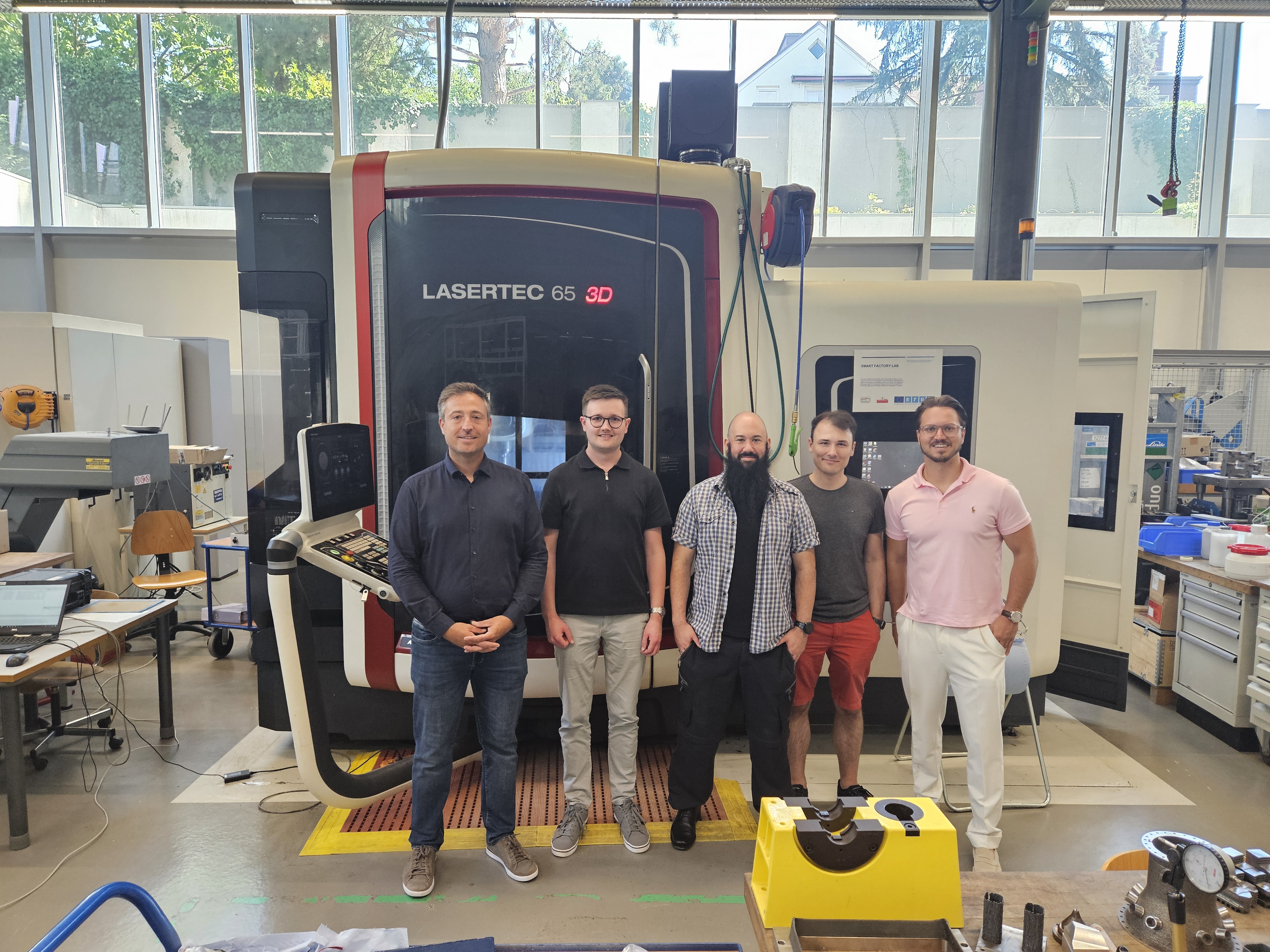 Besichtigung des CSM-Labors