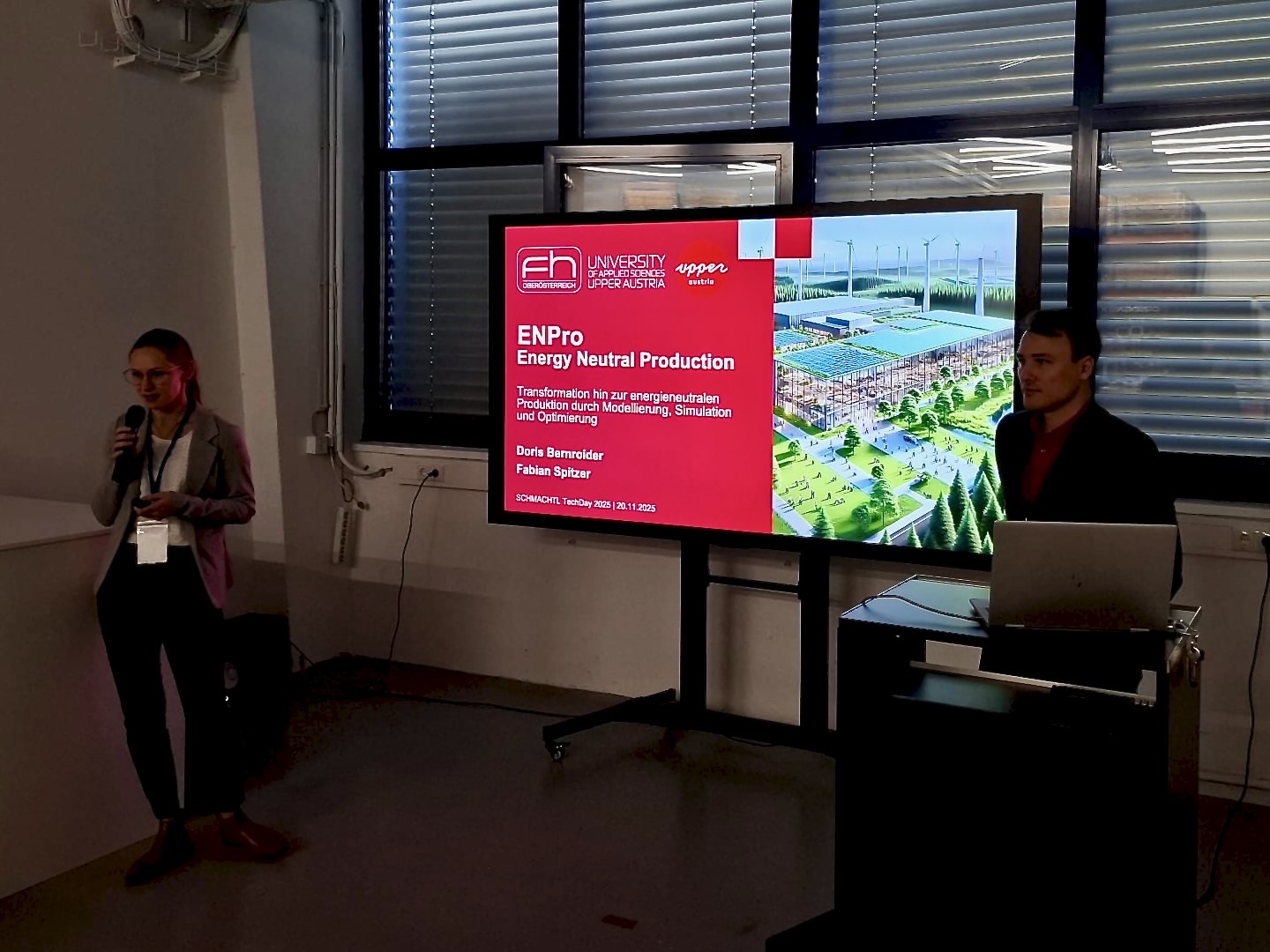 Vorstellung des Projekts am SCHMACHTL TechDay 2025
